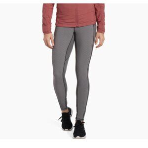 Kuhl Women's Size Medium Gray Transcendr Performance Hiking Trail Leggings